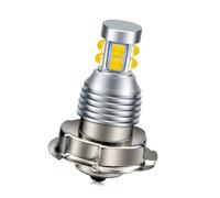 Ruiandsion Lampadina LED P26S a raffreddamento rapido, non polare, 6-30 V, gialla, 800 lm, ricambio per lampadina moto, confezione da 1