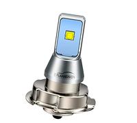 Ruiandsion P26S Lampadina LED Bianca DC 6-24V Super Luminosa 2SMD Chipset Lampadina LED per Faro Moto