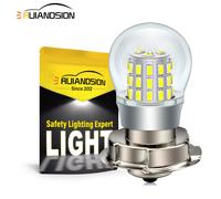 Ruiandsion P26S LED Phare De Moto Kart Lumière De Conduite 12V Blanc/Blanc Chaud