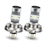 Ruiandsion P45T R2 H5 - Lampadina LED per moto, AC 6 V-24 V, 6 V, 12 V, bianco super luminoso, chip CSP 2SMD, abbaglianti e anabbaglianti, per luce anteriore auto, non polare, confezione da 2