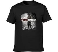 RUIBEITAO Tomb Raider Definitive Editi Tshirt Black L