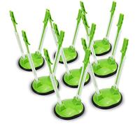 Ruibo Baggy Rack Holder per la preparazione degli alimenti/sacchetto di plastica del congelatore/supporto per sacchetti a chiusura lampo, supporto per la pianificazione dei pasti, 8 pezzi