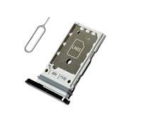 ruichuang Supporto per scheda SIM Dual Slot Plate compatibile con Samsung Galaxy S21 FE SM-G990B/DS (nero)