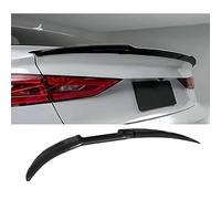 RUIDAM Auto Spoiler Posteriori per BMW 1 Series Cabriolet E88 2008 2009 2010 2011 2012 2013, Spoiler Dell'ala del Bagagliaio Tetto Coperchio Spoiler Ala Coda Diffusore Accessori,A/Glossy-Black