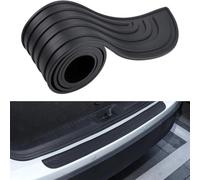 RUIDAM Cprotezione Paraurti Posteriore Auto per Fiat Punto Evo 2010-2012,Adesivo Battitacco Porta Baule Protettore del Bagagliai Adesivi AntiGraffio Accessori,104cmx9cm-A/Black