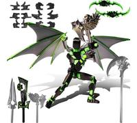 RuiDay Action Figure t13, Hiros 13 Figura d'Azione, Set di Heroes 13, Stampa 3D di Figure Mobili Multi-Snodate, Lucky 13 Action Figure per Attività Complete del