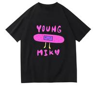 RUIdrSEDFG Singer Young Miko T Shirts Black S