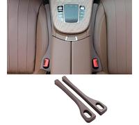 RUIHAHA 2 Pezzi Riempitivo per Sedili Auto per Maserati Ghibli III (M157) Trofeo/S/S Q4 Car Seat Gap Filler Seggiolino Striscia a Prova di Perdite sul Lato del Sedile Accessori Auto Interno,B-Brown