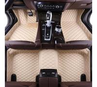 RuiHao Tappetini Auto Personalizzati in Pelle per Audi RS3 2017 2018 2019 2020 2021 2022,Impermeabile Antiscivolo Protezione Totale per Pavimento Auto,Facile da Pulire,D/Beige