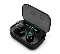 Ruihua - Auricolari Wireless Bluetooth V5.0, Auricolari TWS Stereo con Scatola di Ricarica da 3600 mAh, Display a LED, cancellazione del Rumore, impermeabilità IPX7, Microfono Integrato