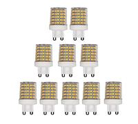 Ruihua G9 10W LED Lampadina(Equivalente a Lampada Alogena da 90W) 3000K Bianco Caldo Non Dimmerabile Lampadina G9 Angolo Fascio 360° 900LM AC220-240V,10 Confezioni