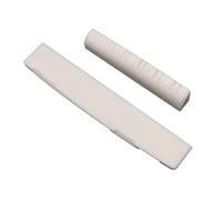 RuiJOTWAT 12 corde chitarra acustica ponte in osso sella capotasto corda superiore cuscino (49 * 6 * 9.2/8.7mm) + corda inferiore (76 * 6 * 13mm) per chitarra folk 49mm / 76mm parti di ricambio