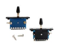 RuiJOTWAT Selettore pickup a 3 vie per chitarra con manopola compatibile con chitarre elettriche Fender
