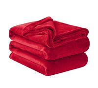 RUIKASI Coperta in pile - Queen Red