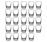 Ruikcoll Bicchieri da Liquoreruikcoll, Set di Bicchieri da Shot in Tequila da 35 Ml, Robusti Bicchieri da Shot in Vetro, Bicchieri da Shot per Vodka,liquore, Ouzo,tequila, 24 Pezzi, 35 ml/3 Cl