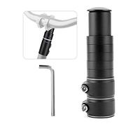 Ruikdly Adattatore Manubrio MTB Forcella MTB Prolunga Estensore Canotto Bici Rialzo per Manubrio Bici Prolunga per Bicicletta in Lega di Alluminio MTB 28,6 mm
