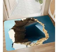 RUILBJM Tappeto 3D Illusione Ottica Antiscivolo Lavabile Zerbino Casa (COLORE-3,120x180cm)