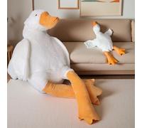 Ruilidesg Oca animale di peluche gigante Silly Goose Plush Duck Big Fluffy Toy