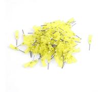 Ruilogod 100 pz Industrial 0.9mm Dias Dias Diagrammazione interna Diagrammazione Aghi Giallo