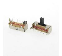 Ruilogod 15 PCS X Pannello PCB 4 Pin 4 PIN 3 Position SP3T 1P3T Switch Slideak 90 DEG 0.5A 50V DC