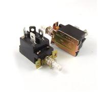 Ruilogod 2 PCS KDC-A04 AC 250 V 8A 4 PINS DPST Pulsante di chiusura Pulsante Power Switch Lock