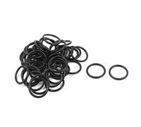 Ruilogod 50 PCS 16mm x 1,5 mm O-Rings O-Rings NBR anello di tenuta resistente al calore Genori
