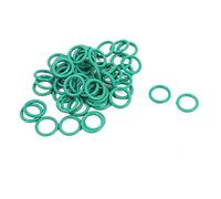 Ruilogod 50 pz 8.5mm x 1,2 mm fkm Nitrile O-ring O-rings Resistente al calore anello di tenuta Greent Green
