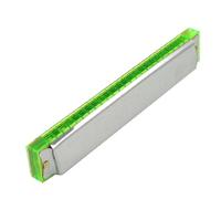 Ruilogod 6.9 "Lunghezza 48 Argento tono argentino Harmonica Organ Bocca w Caso rosa