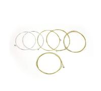 Ruilogod 6 PCS Gold Tone Steel Core MN10 Stringhe per chitarra acustica