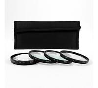 Ruilogod 62 millimetri Macro Close Up Kit per le lenti 1 2 4 10 Filter for DSLR