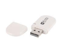 Ruilogod 802.11b / g/n 300Mbps Scheda di rete Wireless USB 2.0 Adapter Mini Bianco