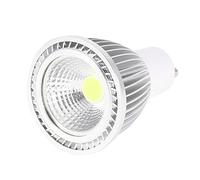 Ruilogod AC 85-265V 5W LED Spotlight Spotlight Spotlight Bulb GU10 Socket Bianco