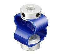 Ruilogod Albero accoppiatore D18 L38 Giunto flessibile Motore Encoder diametro interno. 8mm a 8 millimetri