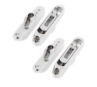 Ruilogod alloy 4 chitarra bassa della stringa Ponte individuale tono argento