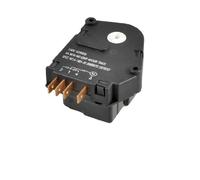 Ruilogod Black segnato 4 Pin Frigorifero Debrost Timer Controllor AC 230V 50 / 60Hz