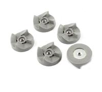Ruilogod Blender di gomma 4 Denti Accoppiatore Gear Gear 30mm Dia 5 PCS