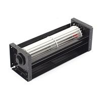 Ruilogod CC 12V 0.25A Cross Flow ventola di raffreddamento Amplificatore di calore raffreddano Turbo 40x150mm