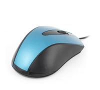 Ruilogod Ciano 1200dpi 3D Scroll Wheel Mouse ottico USB 2.0 per PC