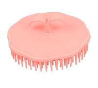 Ruilogod Cura cuoio capelluto della testa di Shampoo spazzola per capelli pettine Light Orange