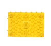 Ruilogod Fitness Circulation Reflexology Foot Massage Mat Giallo