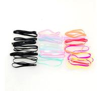 Ruilogod Gomma elastica variopinta fascia dei capelli per la signora Girl 3 Packs