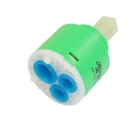 Ruilogod Green Plastic Housing joystick maniglia della valvola cartuccia ceramica