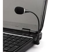 Ruilogod Microfono per computer portatile da 2,5 mm per notebook 25mm