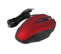 Ruilogod Mouse USB LED rosso Ufficio 800dpi ha fissato il mouse ottico 3D per PC Notebook