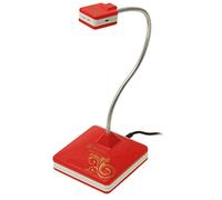 Ruilogod Multimedia computer portatili PC Desktop Microphone Red