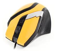 Ruilogod Notebook PC USB LED giallo Blu Rosso Plastica DPI 2.0 Optical Mouse Mice