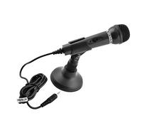 Ruilogod PC Computer Mini 3.5mm Connettore Stereo Multimedia Condensatore condensatore Mount Microfono portatile