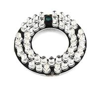 Ruilogod Piastra di lavagna a infrarossi a infrarossi da 5 mm 42 per telecamera di sicurezza CCTV