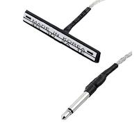 Ruilogod Pickup per violino elettrico Piezo 4-stringa Ponte trasduttore PREAMP 21 cm