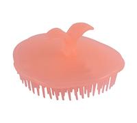 Ruilogod Plastica Palmare Design Capelli Scopa SHAMPOO Brush Brush Condizionatore Rosa